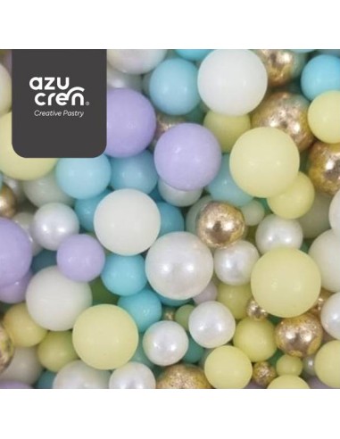 Azucren Suikerparels Golden Lime Mix -90gr-