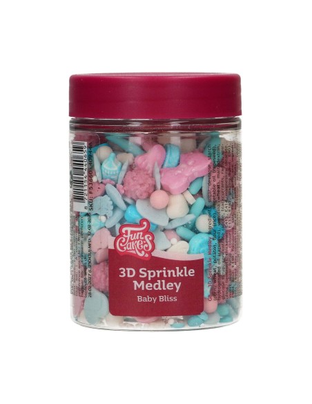 FunCakes 3D Sprinkle Medley Baby Bliss -70gr-