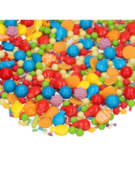 FunCakes 3D Sprinkle Medley Birthday Bash -70gr-