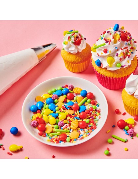 FunCakes 3D Sprinkle Medley Birthday Bash -70gr-