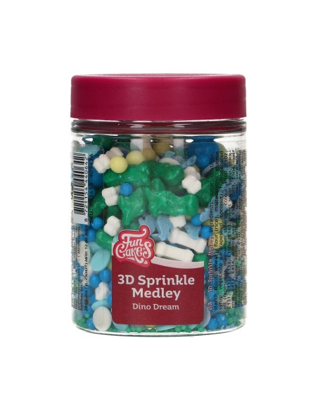 FunCakes 3D Sprinkle Medley Dino Dream -70gr-