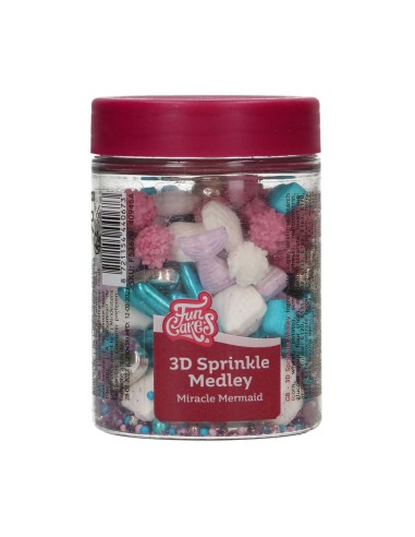 FunCakes 3D Sprinkle Medley Miracle Mermaid -70gr-