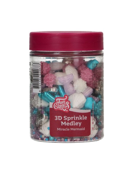 FunCakes 3D Sprinkle Medley Miracle Mermaid -70gr-