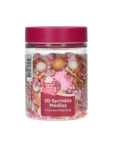 FunCakes 3D Sprinkle Medley Princess Charming -70gr-