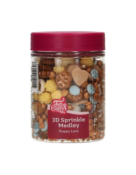 FunCakes 3D Sprinkle Medley Puppy Love -70gr-