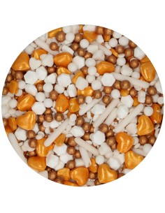 FunCakes 3D Sprinkle Medley Wedding Bells -70gr-