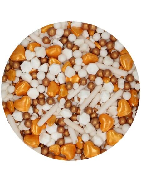 FunCakes 3D Sprinkle Medley Wedding Bells -70gr-