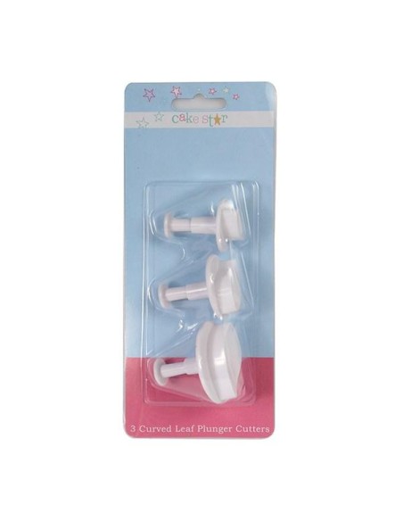 Cake Star Plunger Uitsteker Set Hulst -3st-