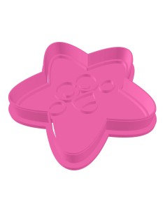 3D Uitsteker op Maat: Baby Shark - Ster met Stempel 2