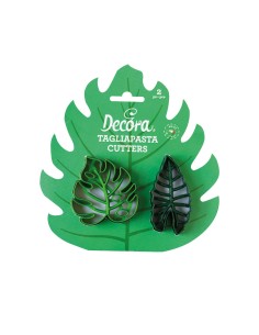 Decora Uitsteker Set Tropische Bladeren -2st-