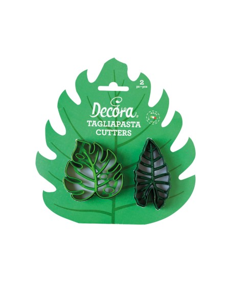 Decora Uitsteker Set Tropische Bladeren -2st-