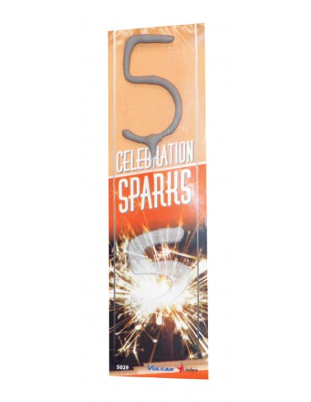 Feeststerretje Cijfer 5 //