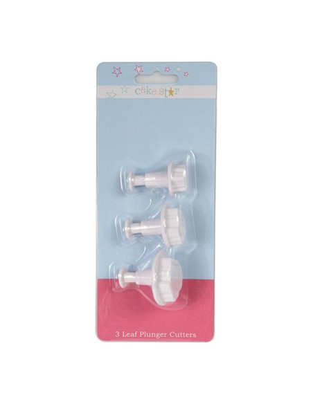 Cake Star Plunger Uitsteker Set Blad -3st-