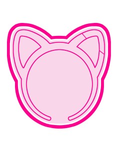 3D Uitsteker op Maat: Gabby's Huis - Diadeem met Stempel