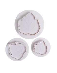 Cake Star Plunger Uitsteker Set Blad -3st-