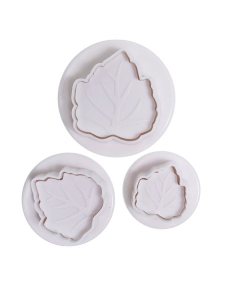 Cake Star Plunger Uitsteker Set Blad -3st-