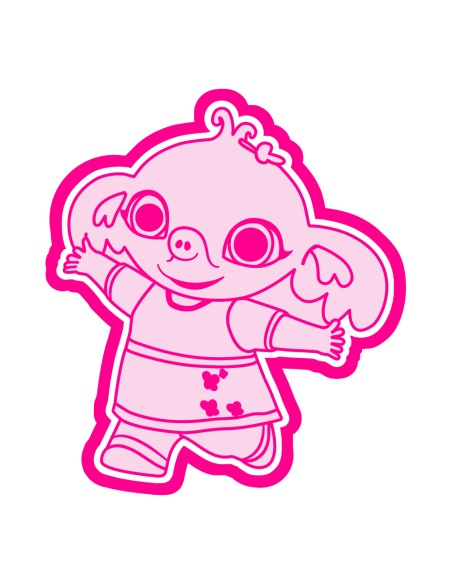 3D Uitsteker op Maat: Bing - Sule met Stempel