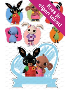 DIY Taarttopper Bing 1 - 16cm