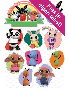 DIY Taarttopper Bing 2 - 13cm