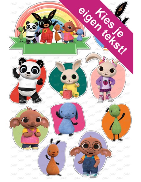 DIY Taarttopper Bing 2 - 13cm