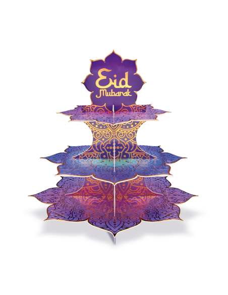 Cupcake Standaard Eid Mubarak