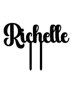 Taarttopper op Maat: Tekst Bumble - 1 regel