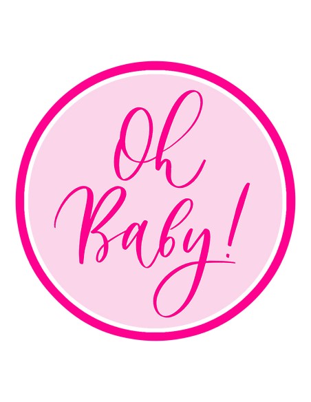 3D Uitsteker op Maat: Oh Baby! met Stempel