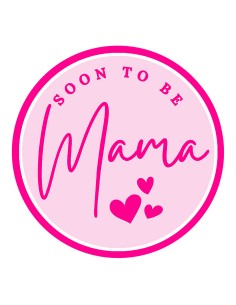 3D Uitsteker op Maat: Soon to be Mama met Stempel
