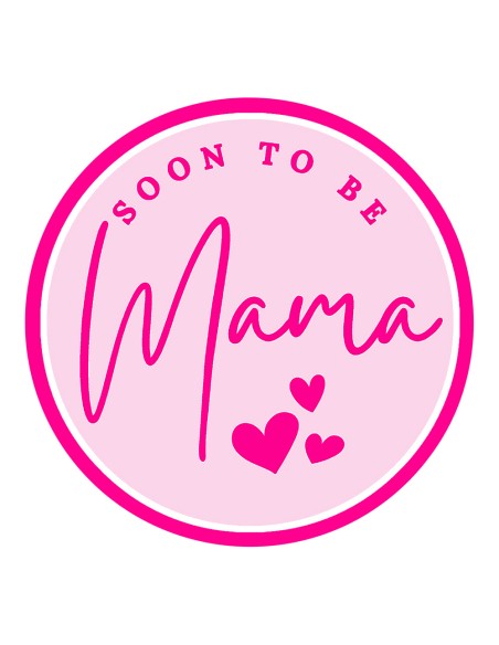 3D Uitsteker op Maat: Soon to be Mama met Stempel