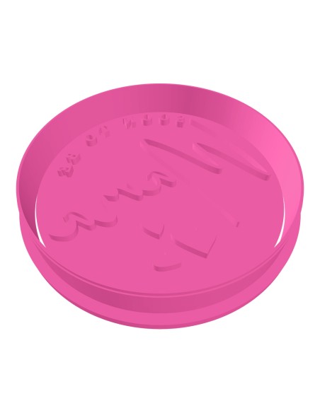 3D Uitsteker op Maat: Soon to be Mama met Stempel