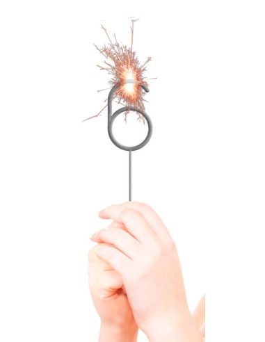 Feeststerretje Cijfer 6 //