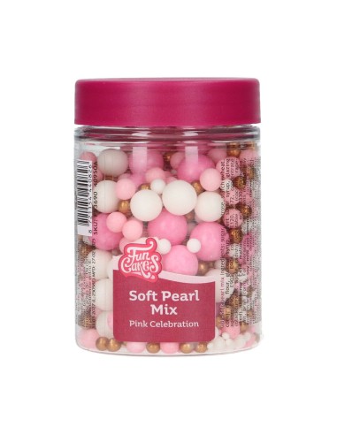 FunCakes Zachte Parels Pink Celebration -80gr-