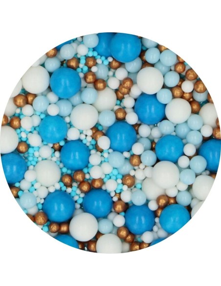FunCakes Zachte Parels Blue Celebration -80gr-
