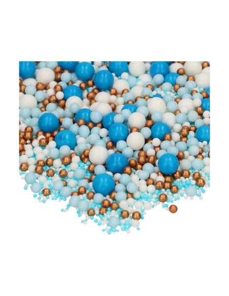 FunCakes Zachte Parels Blue Celebration -80gr-