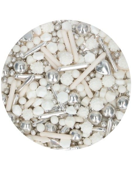 FunCakes 3D Sprinkle Medley Silver Lining -70gr-