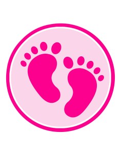 3D Uitsteker op Maat: Voetjes met Stempel 