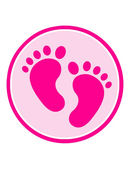 3D Uitsteker op Maat: Voetjes met Stempel 