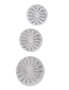 Culpitt Plunger Uitsteker Set Zonnebloem -3st- 2