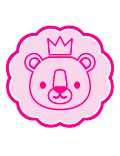 3D Uitsteker op Maat: Oranjeleeuw met Stempel