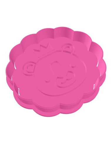 3D Uitsteker op Maat: Oranjeleeuw met Stempel