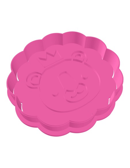 3D Uitsteker op Maat: Oranjeleeuw met Stempel