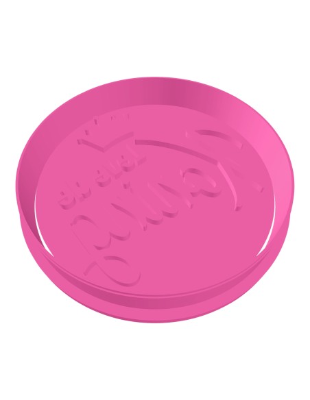 3D Uitsteker op Maat: Leve de Koning! met Stempel