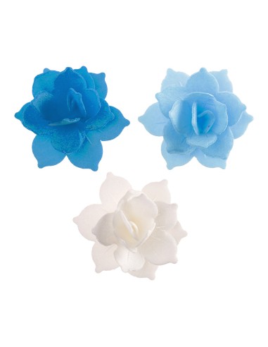 Dekora Ouwel Waterlelie Mini Blauw -8st-