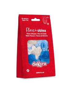 Dekora Ouwel Waterlelie Mini Blauw -8st- 2