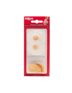 Dekora Ouwel Bloemen en Blad Goud -10st-