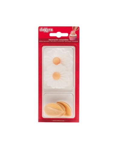 Dekora Ouwel Bloemen en Blad Goud -10st-