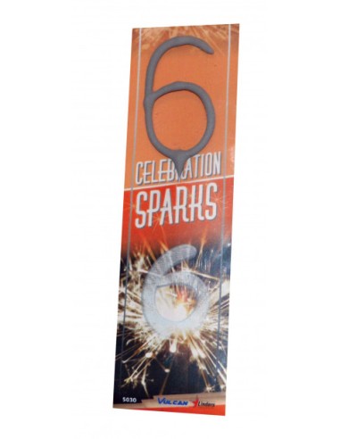 Feeststerretje Cijfer 6 //