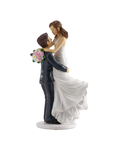 Dekora Bruidspaar Bruid in Armen -18cm-