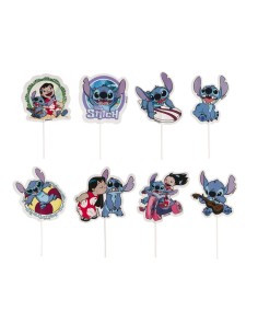 Dekora Cupcake Toppers Lilo & Stitch Set -16st-