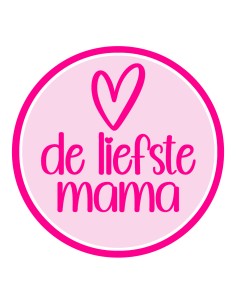 3D Uitsteker op Maat: de Liefste Mama met Stempel
